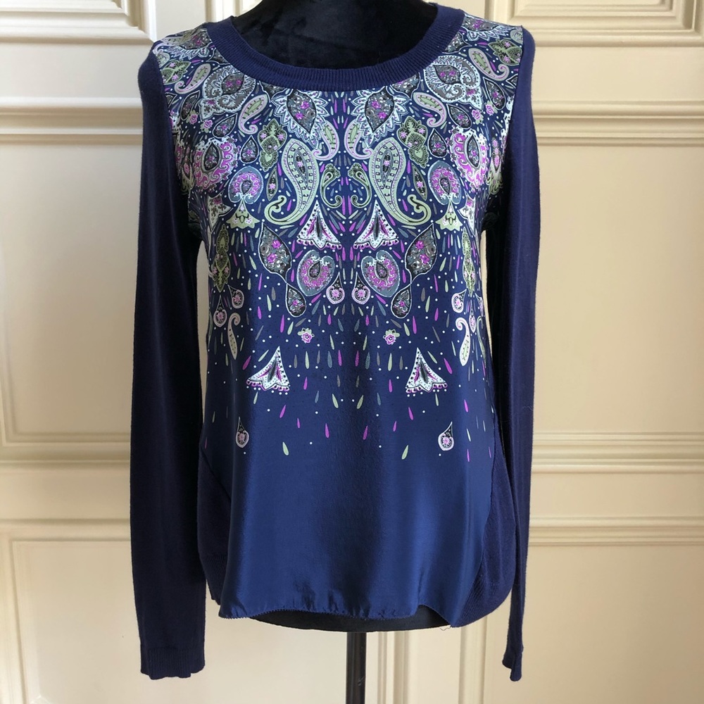 ✨LAST CHANCE✨ Anthropologie Sateen Sweater